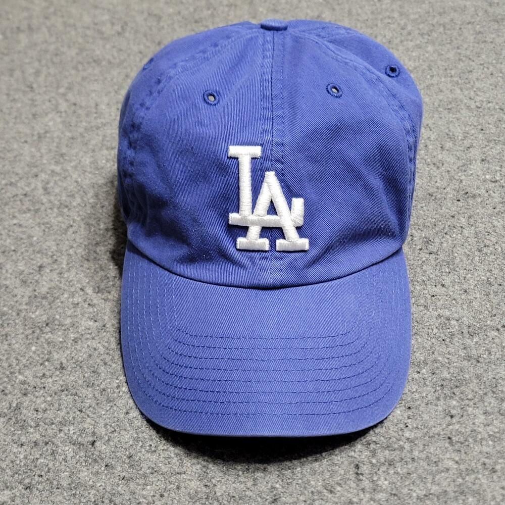 LA Dodgers Hat Baseball Dad Cap Men Blue '47 Clean Up Adjustable Strapback Adult